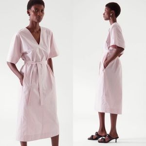 Cos Belted Kaftan Dress Sz 4